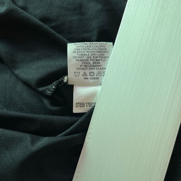 Sport-Tek by Port Authority Mens Short Sleeve Golf Polo Shirt XL Black 360 Logo - Picture 10 of 11